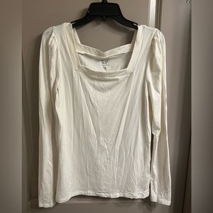 Gap Puff-sleeve Blouse